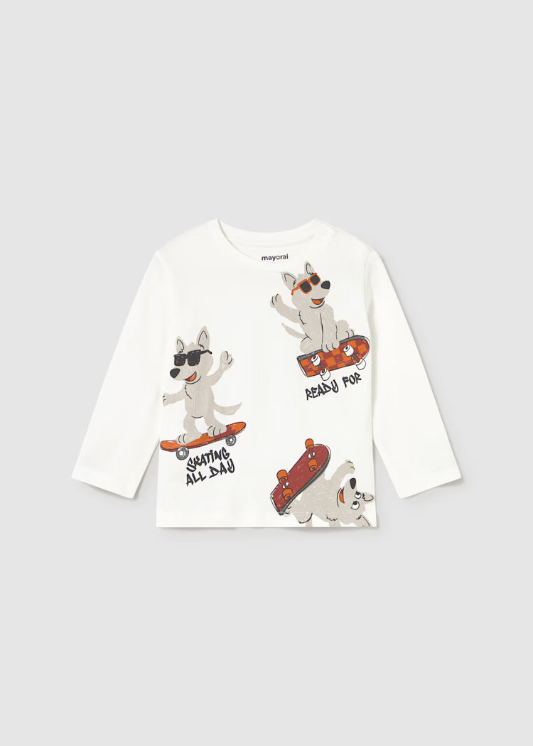 Camiseta animales bebé