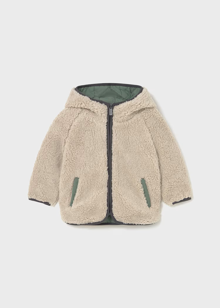 Chamarra reversible unisex bebé