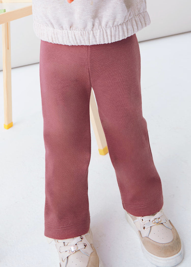 Conjunto legging campana y sudadera bebé