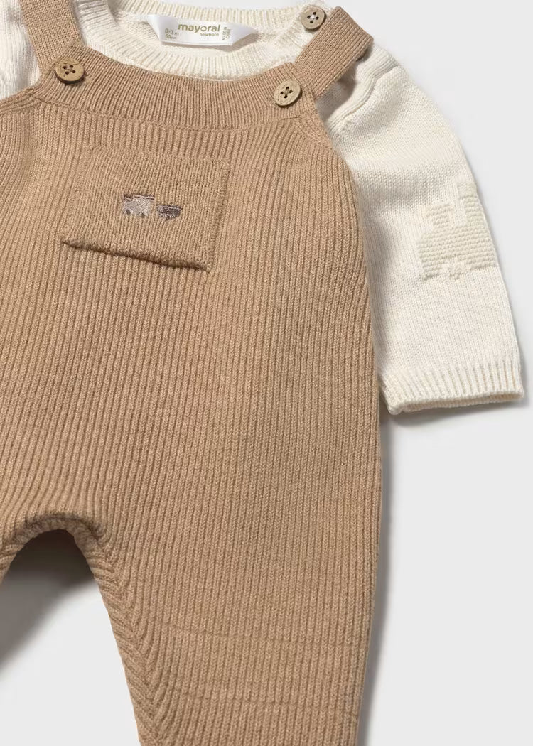 Conjunto peto 2 piezas recién nacido