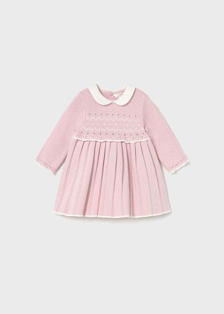 Vestido tricot recién nacida
