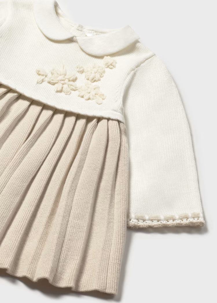Vestido tricot recién nacida