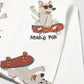 Camiseta animales bebé