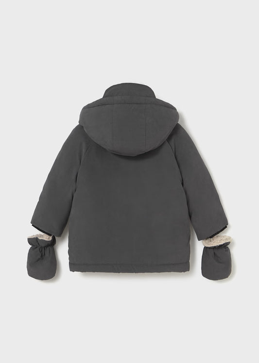 Chaquetón con manoplas bebé