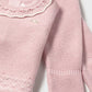Conjunto 3 piezas tricot recién nacida