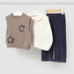 Conjunto chaleco 3 piezas bebé