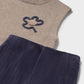 Conjunto chaleco 3 piezas bebé