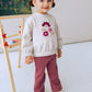 Conjunto legging campana y sudadera bebé