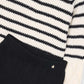 Conjunto pantalón y jersey rayas niña
