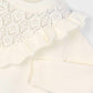 Jersey tricot calados niña