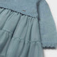 Vestido combinado tricot bebé