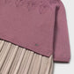 Vestido combinado tricot bebé