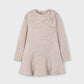 Vestido tricot lazo niña