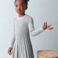 Vestido tricot niña